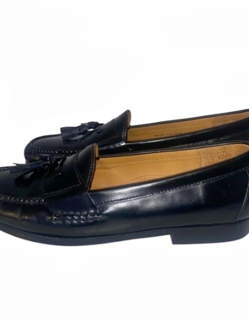 Cole Haan Tassel Loafer Men's Black Tassel Loafers US 11 D